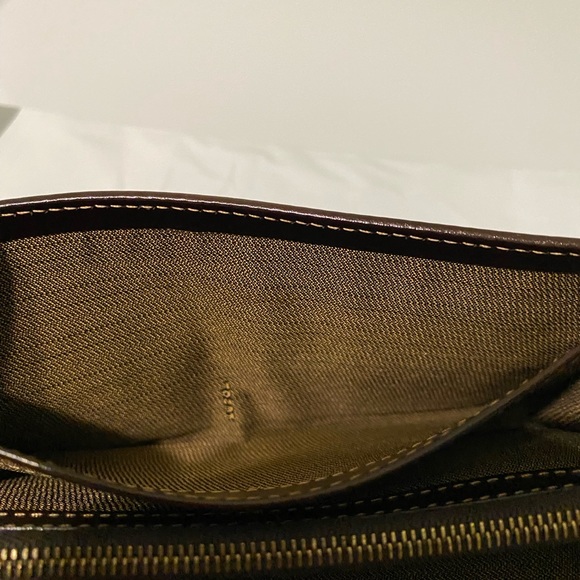 FENDI Zucca Pattern Brown Long Wallet Authentic - Picture 11 of 12